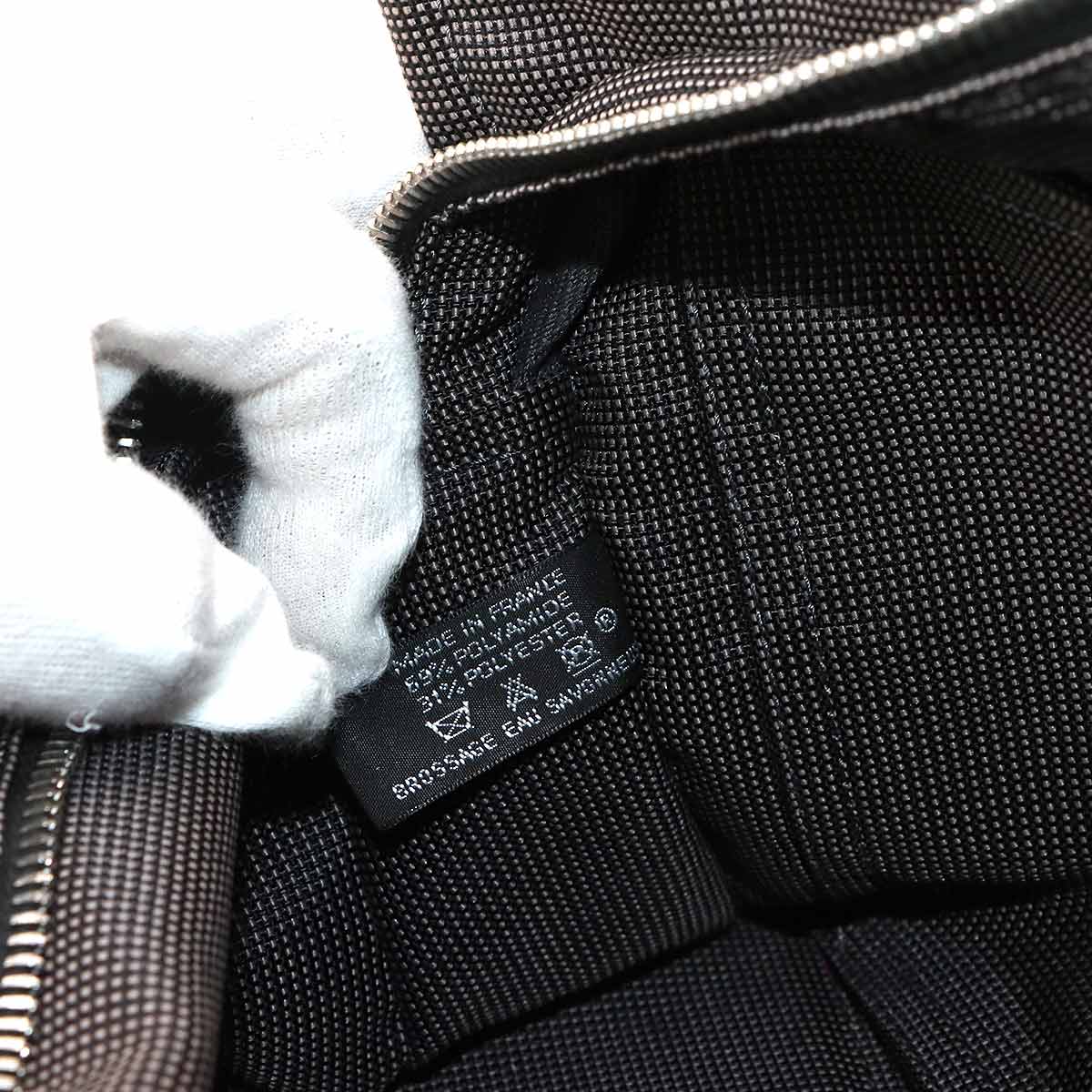 Herline Tote PM Bag Canvas Gray Unisex Purse