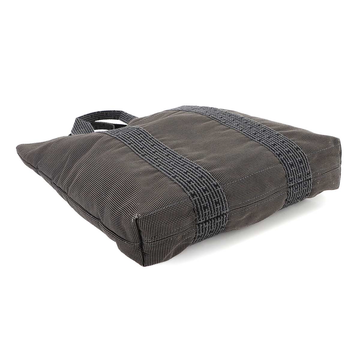 Herline Cabas Tote Bag Canvas Gray Purse