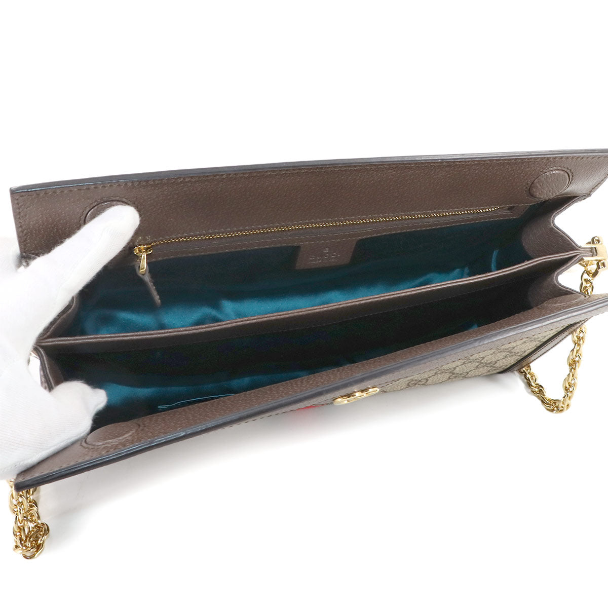 Ophidia GG Medium Shoulder Bag GG Supreme Canvas Beige 503876