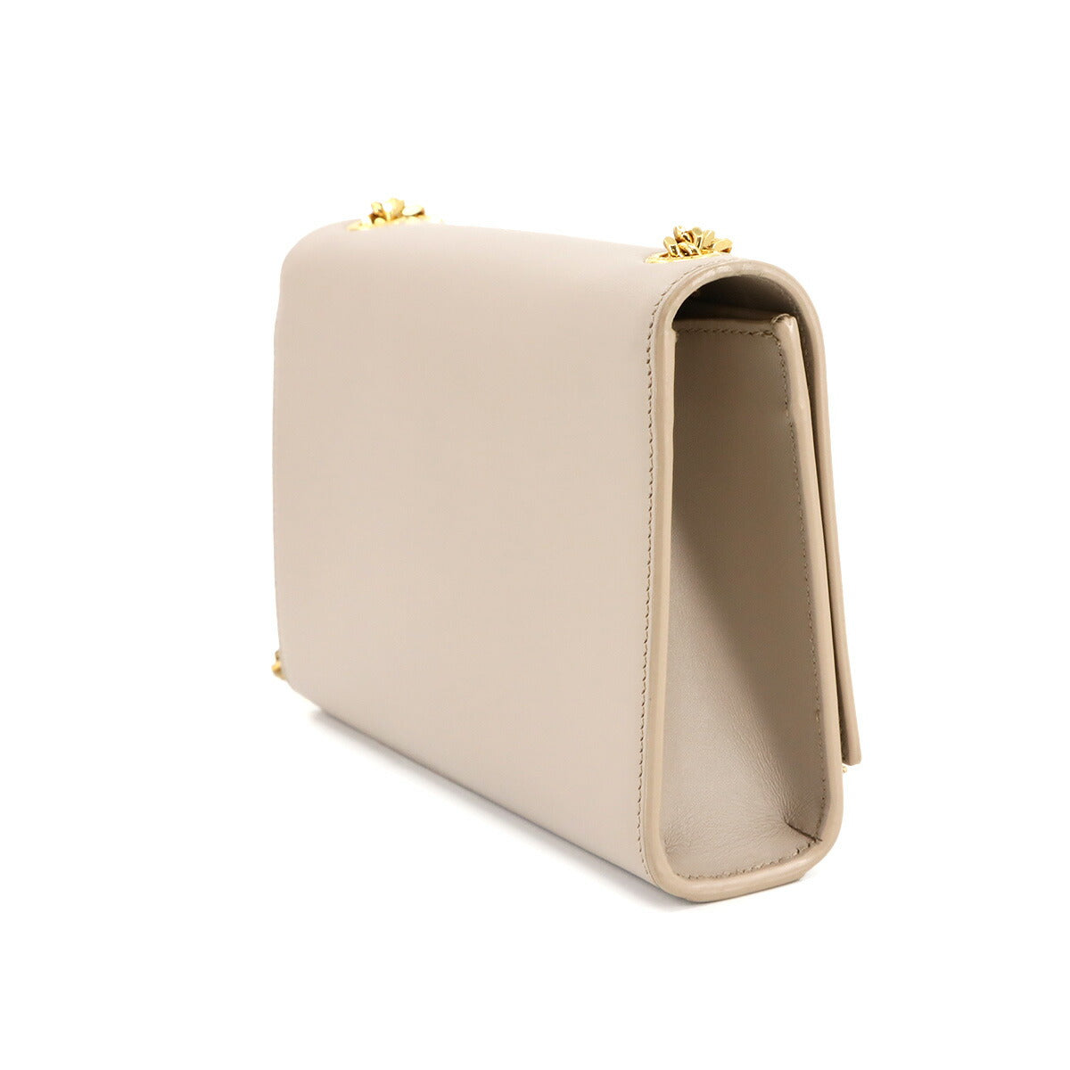 Kate Small Chain Shoulder Bag Leather Beige 474366