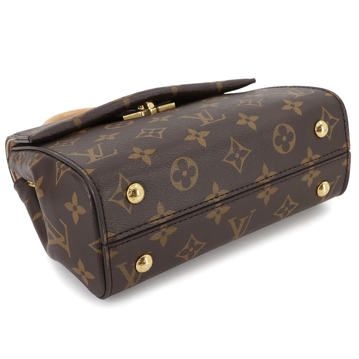 Monogram Cluny MINI 2way Hand Shoulder Bag Brown M46055