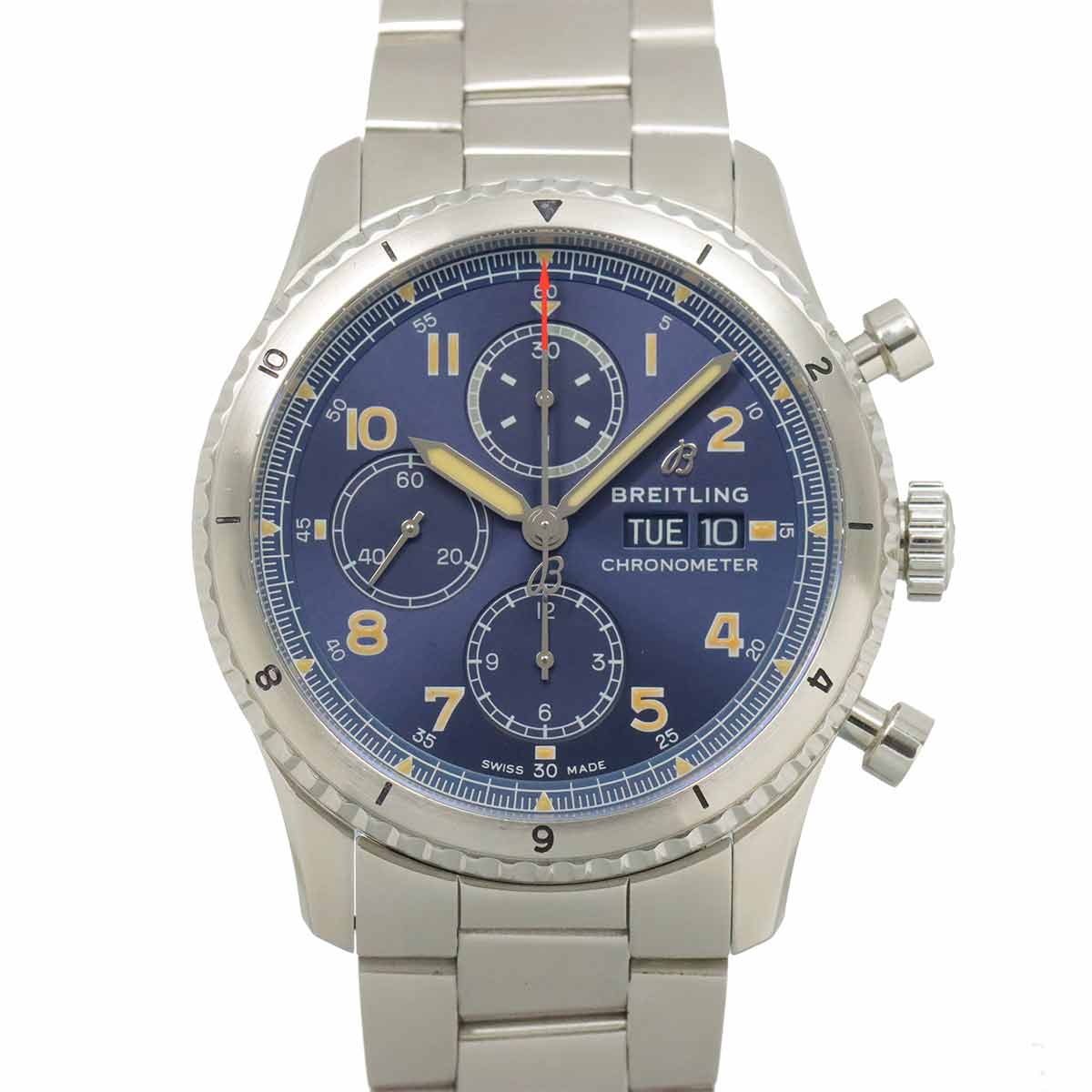 Aviator 8 A13316 Automatic Blue Dial Mens Watch