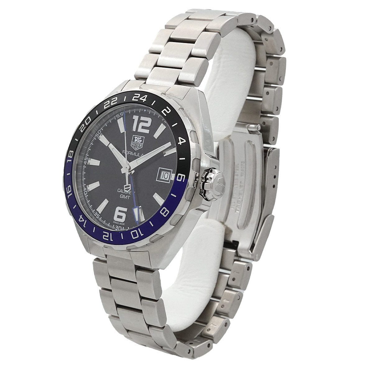 Formula 1 Caliber 7 GMT Black Dial WAZ211A BA0875 Mens