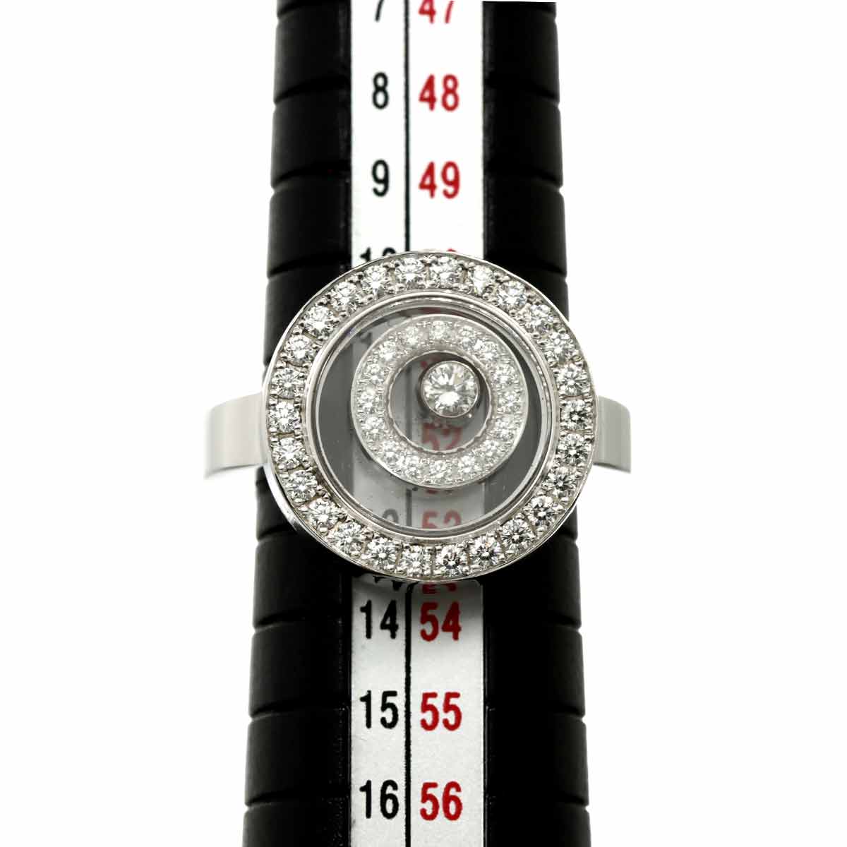 Happy Spirit Diamond Ring 18K WG 750 Size6(US)