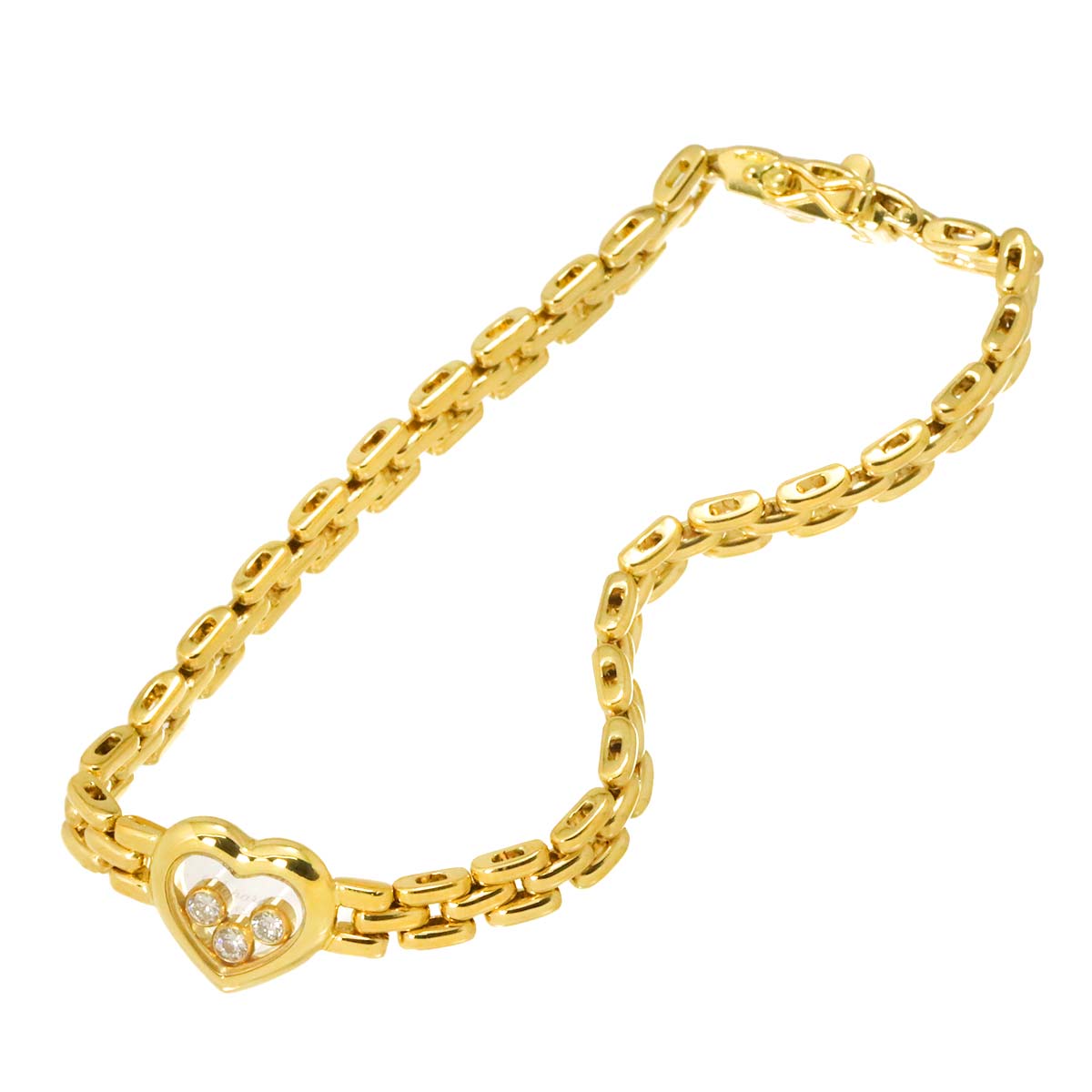 Happy Diamond Bracelet 18K YG Yellow Gold 750