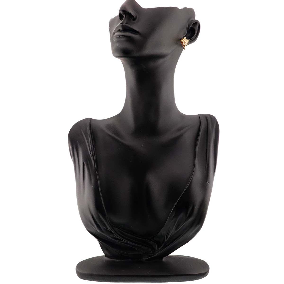 Diamond Earrings 18K Yellow Gold 750