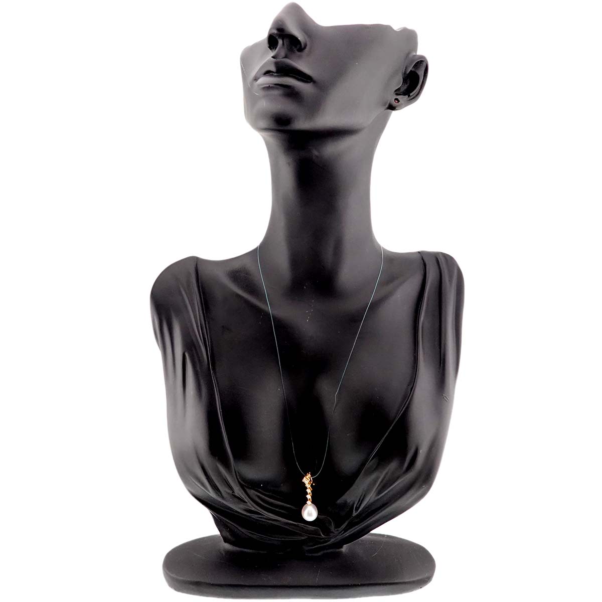 South Sea pearl Diamond 0.24ct Pendant Top 18K YG 750