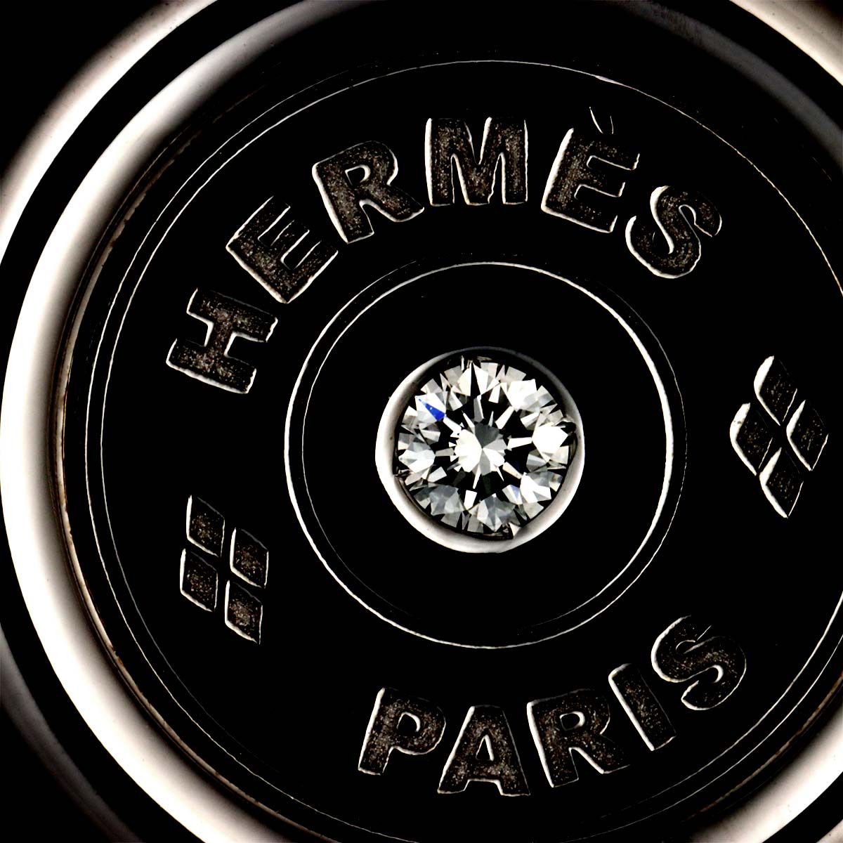 Sellier Diamond Necklace 18K White Gold 750