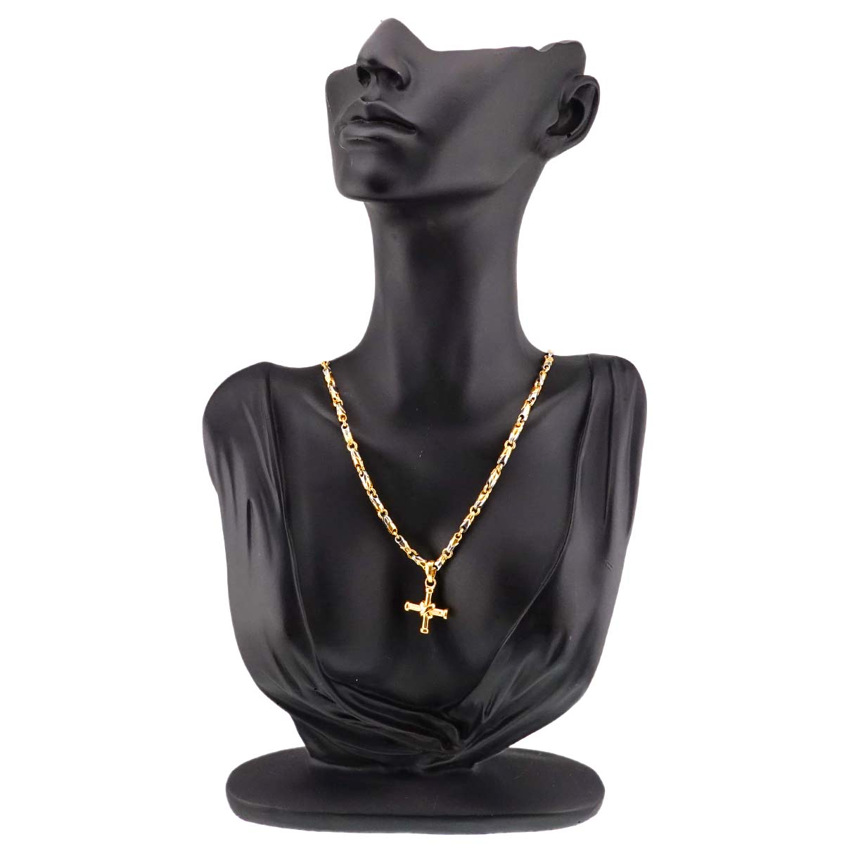 Cross Necklace 18K Yellow Gold 750 SS