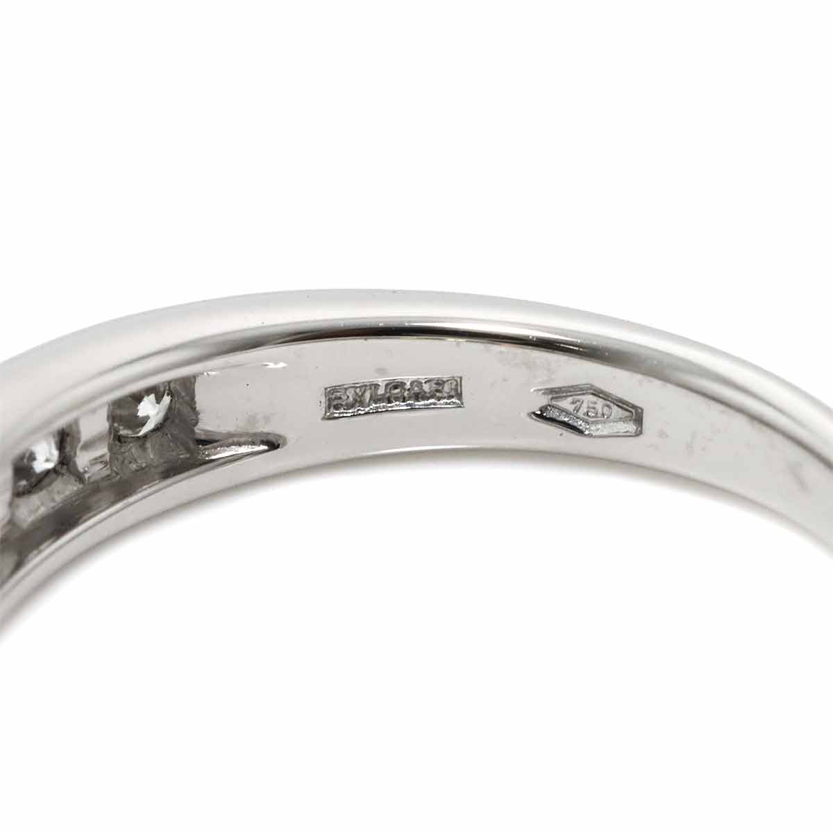 B-ZERO1 Element Diamond Ring 18K WG 750 size5.75-6(US)