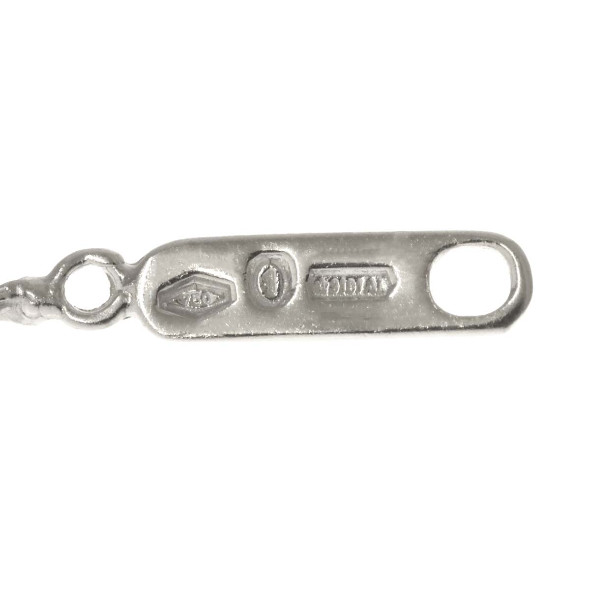 Belle Epoque Diamond Cross Necklace XS 18K WG 750