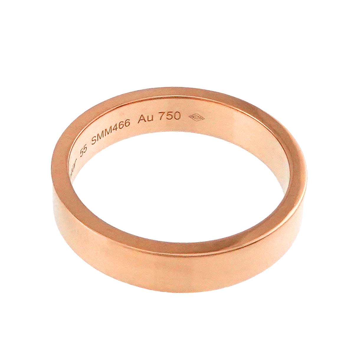 C de Ring 18K Pink Gold 750 Size55 6.75-7.25(US)