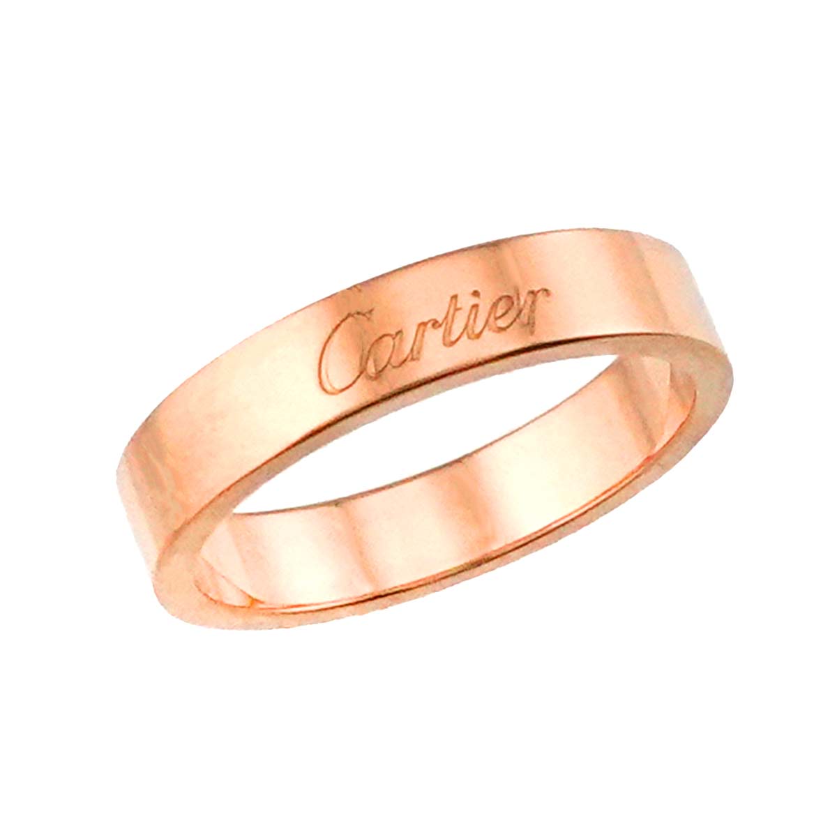 C de Ring 18K Pink Gold 750 Size55 6.75-7.25(US)