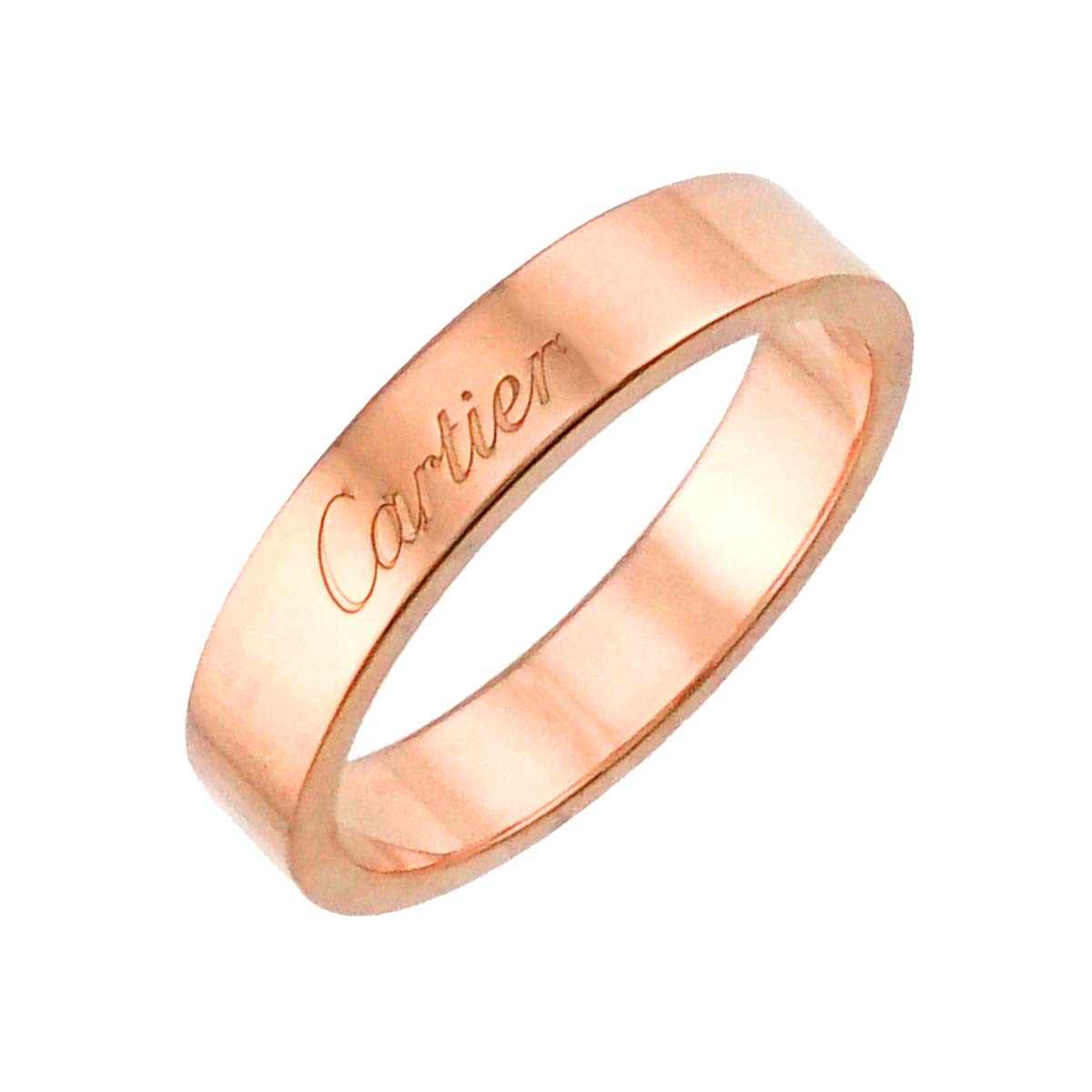 C de Ring 18K Pink Gold 750 Size55 6.75-7.25(US)