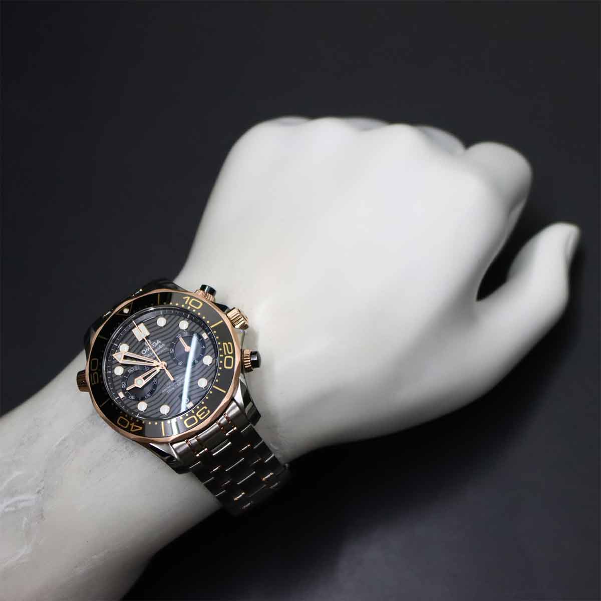 Seamaster Co-Axial 210 20 44 51 01 001 K18PG Automatic