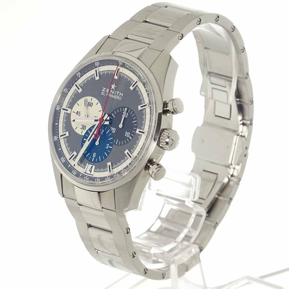 El Primero 36000VPH 03.2040.400 Date Gray Dial Mens Watch