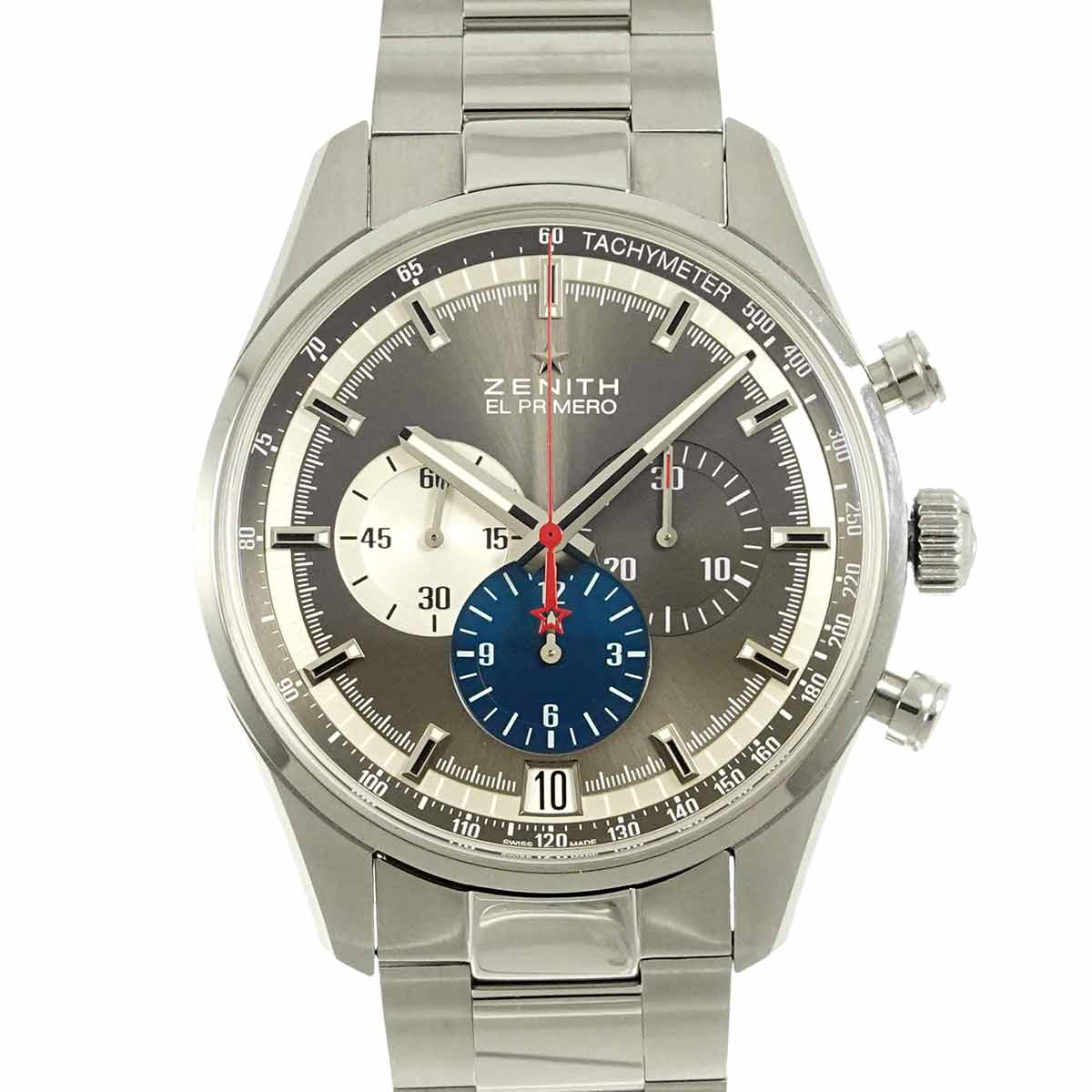 El Primero 36000VPH 03.2040.400 Date Gray Dial Mens Watch