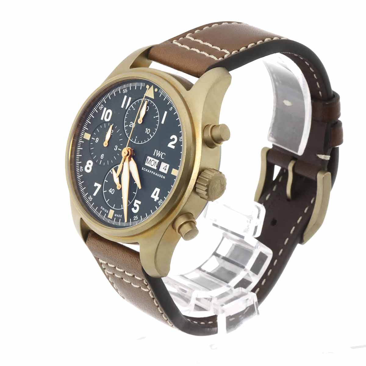 Pilot Watch Spitfire Chronograph IW387902 Automatic Green Dial