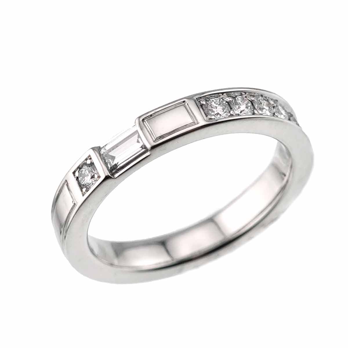 Traffic Diamond Ring Pt Platinum size2.75-3(US)