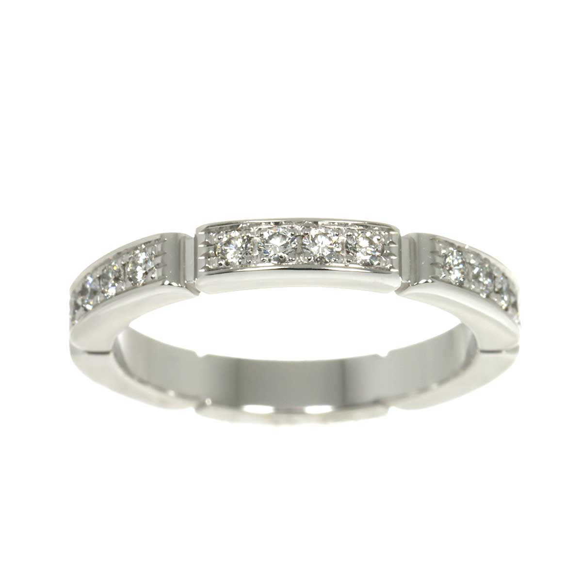 Maillon Panthere Ring Diamond 18K 750 Size45 3.25(US)