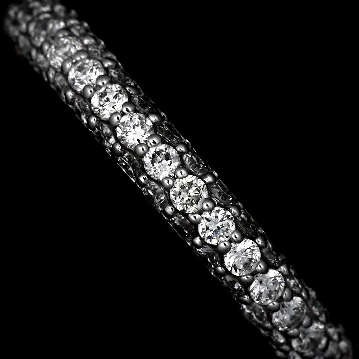 Ponte Vecchio Diamond 0.77ct Ring 18K WG 750 Size5.25(US)