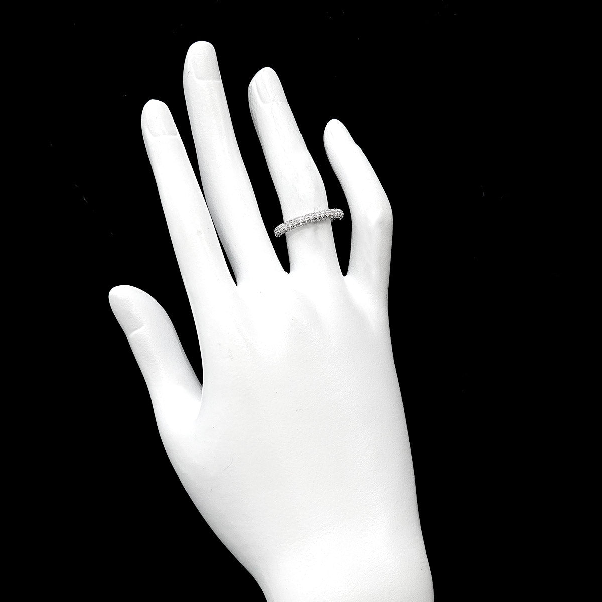 Ponte Vecchio Diamond 0.77ct Ring 18K WG 750 Size5.25(US)