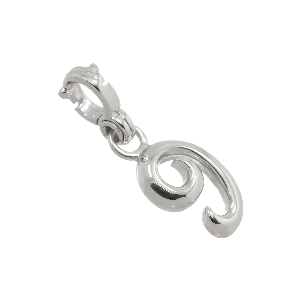 TALISMAN Number 9  Pendant Top Charm 18K WG 750 90295603