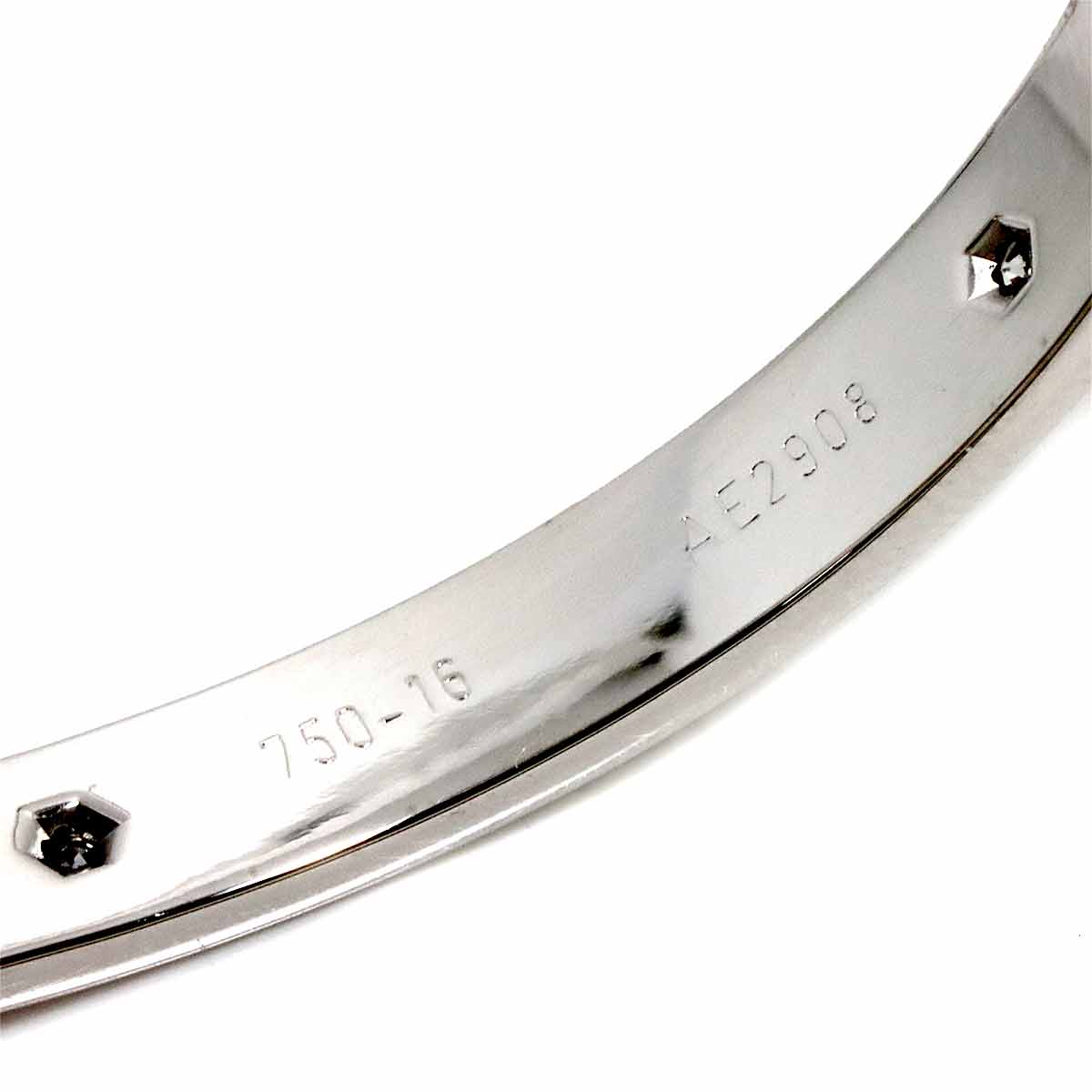 Love Bracelet Diamond 6P Bangle 18K WG 750 Size16