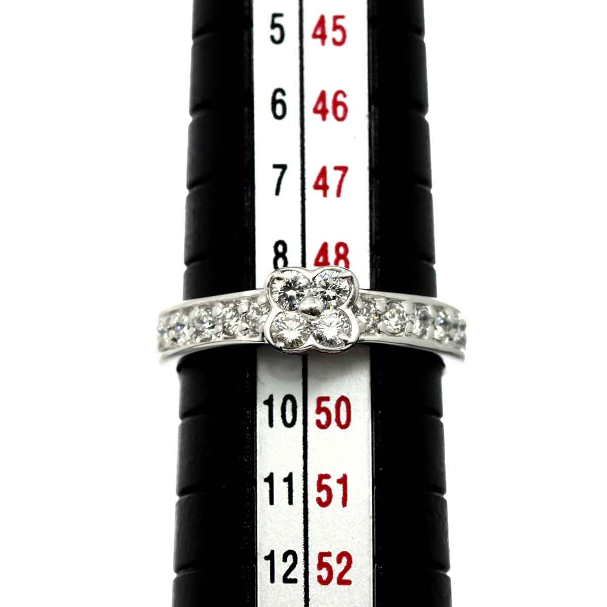 Diamond 0.40ct Ring 18K WG 750 Size5.25(US)