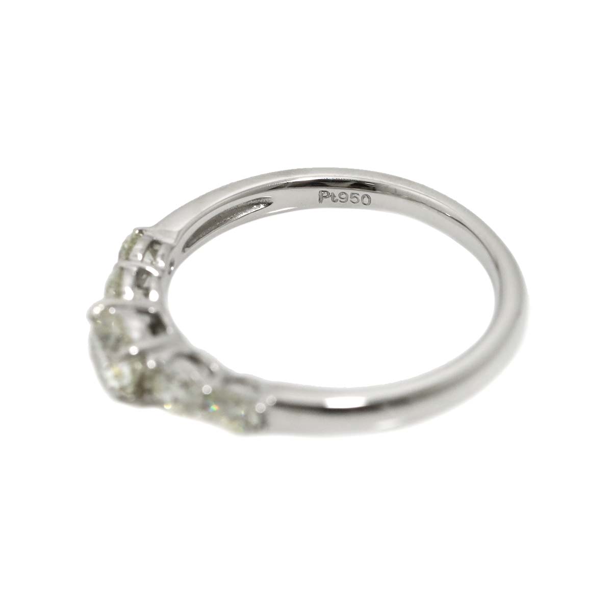 Diamond 0.85ct Ring Pt Platinum size6(US)