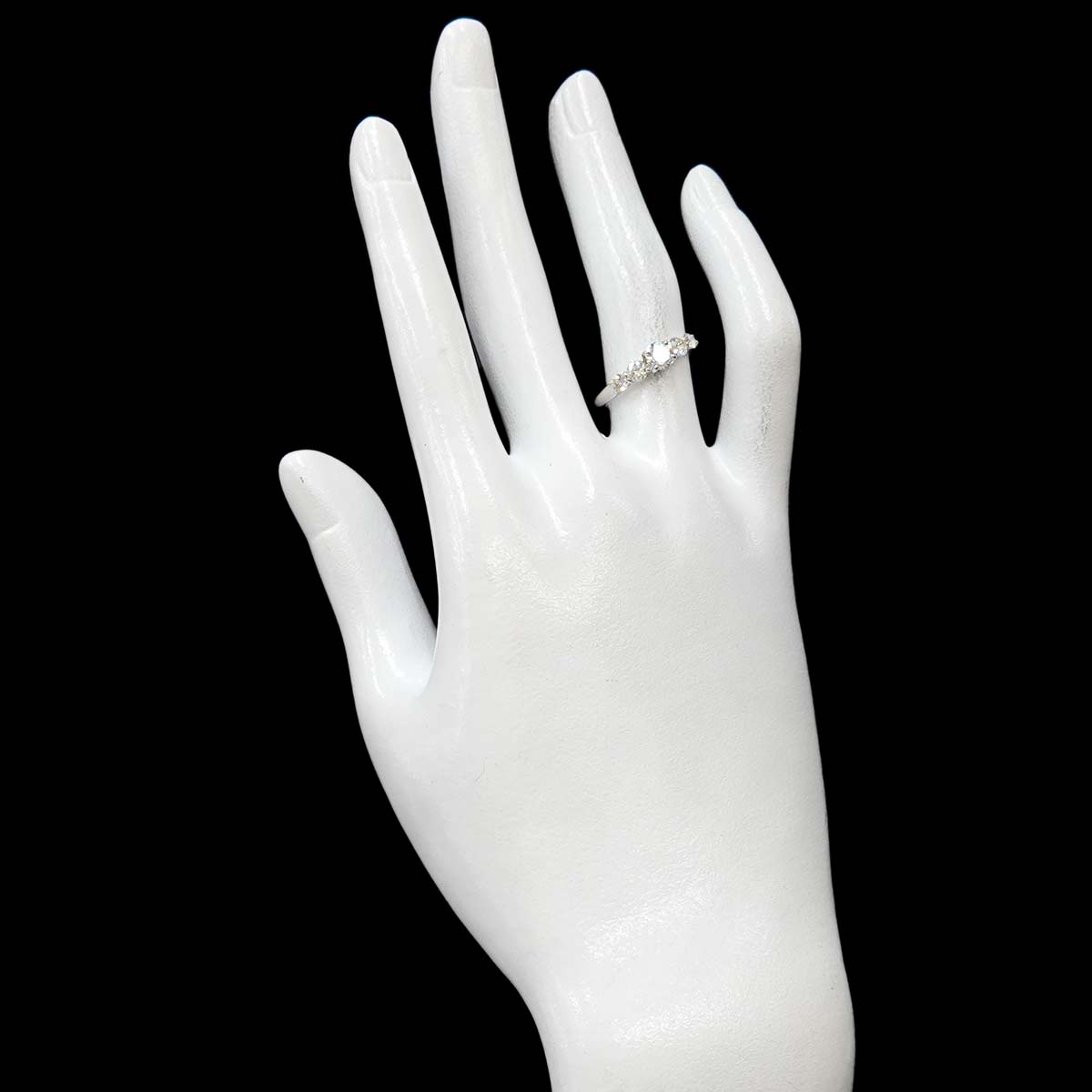 Diamond 0.85ct Ring Pt Platinum size6(US)