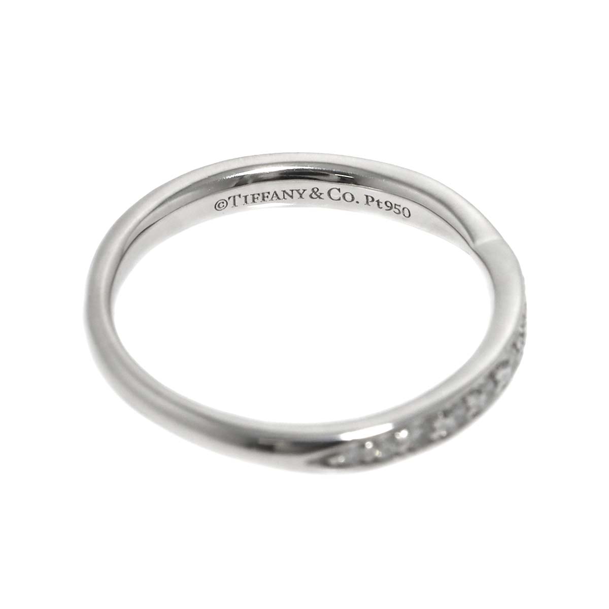 Harmony Band Ring Diamond Pt Platinum size4.5(US)