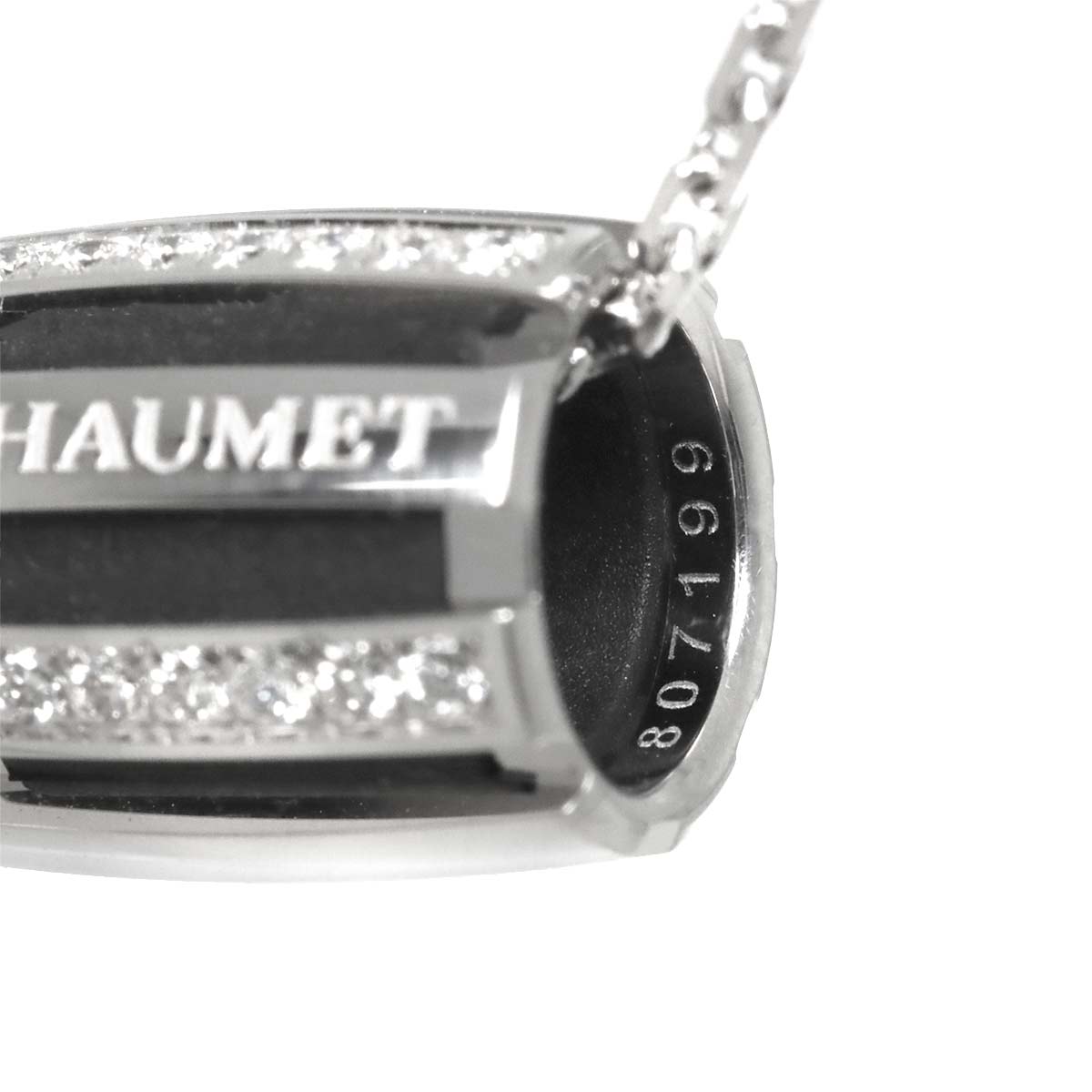 Class One Diamond Necklace 18K WG White Gold 750