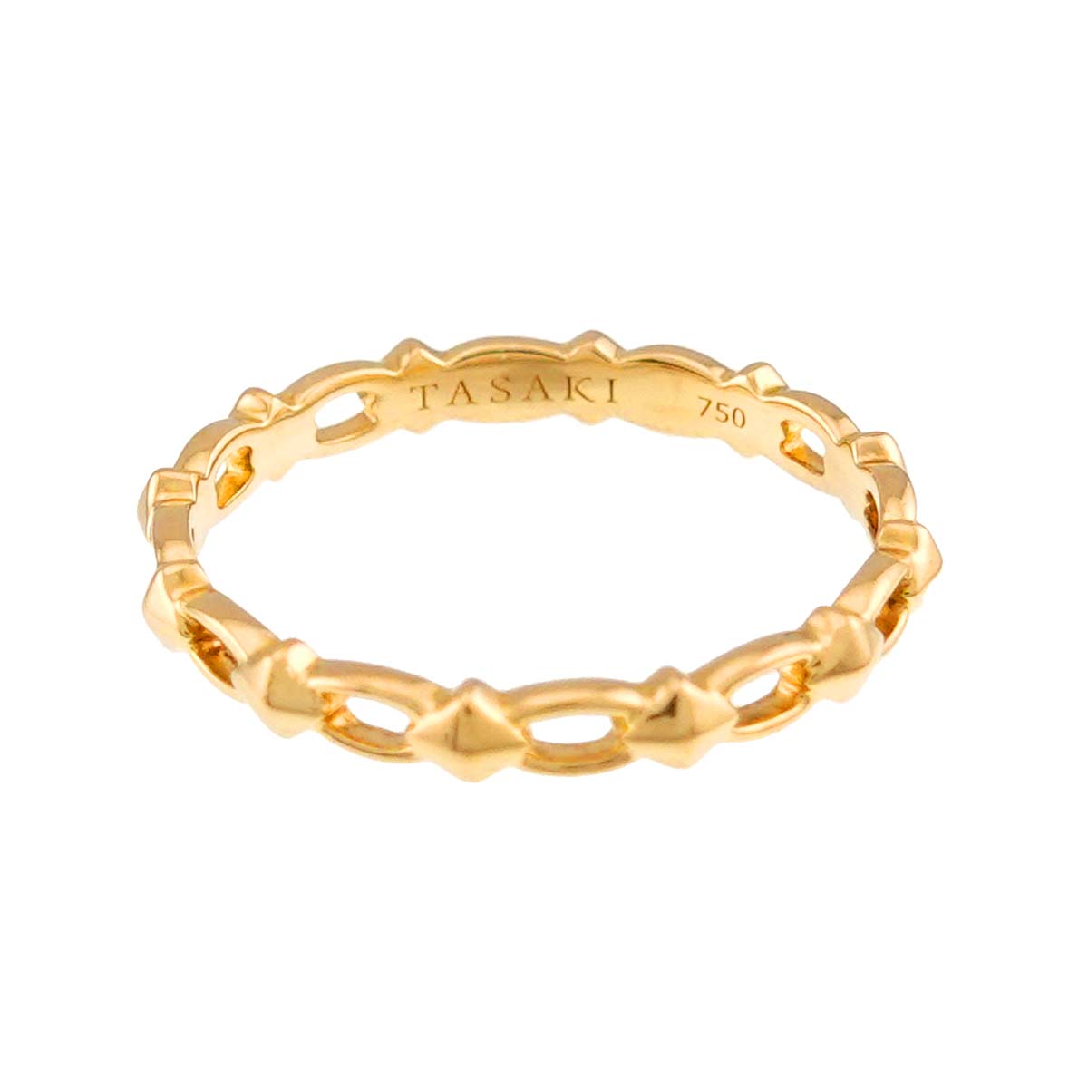 Ring 18K YG 750 size4.75-5(US)