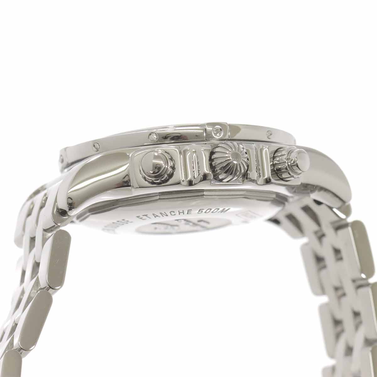 Chronomat 44 AB0110 Chronograph Date White Shell Dial Mens