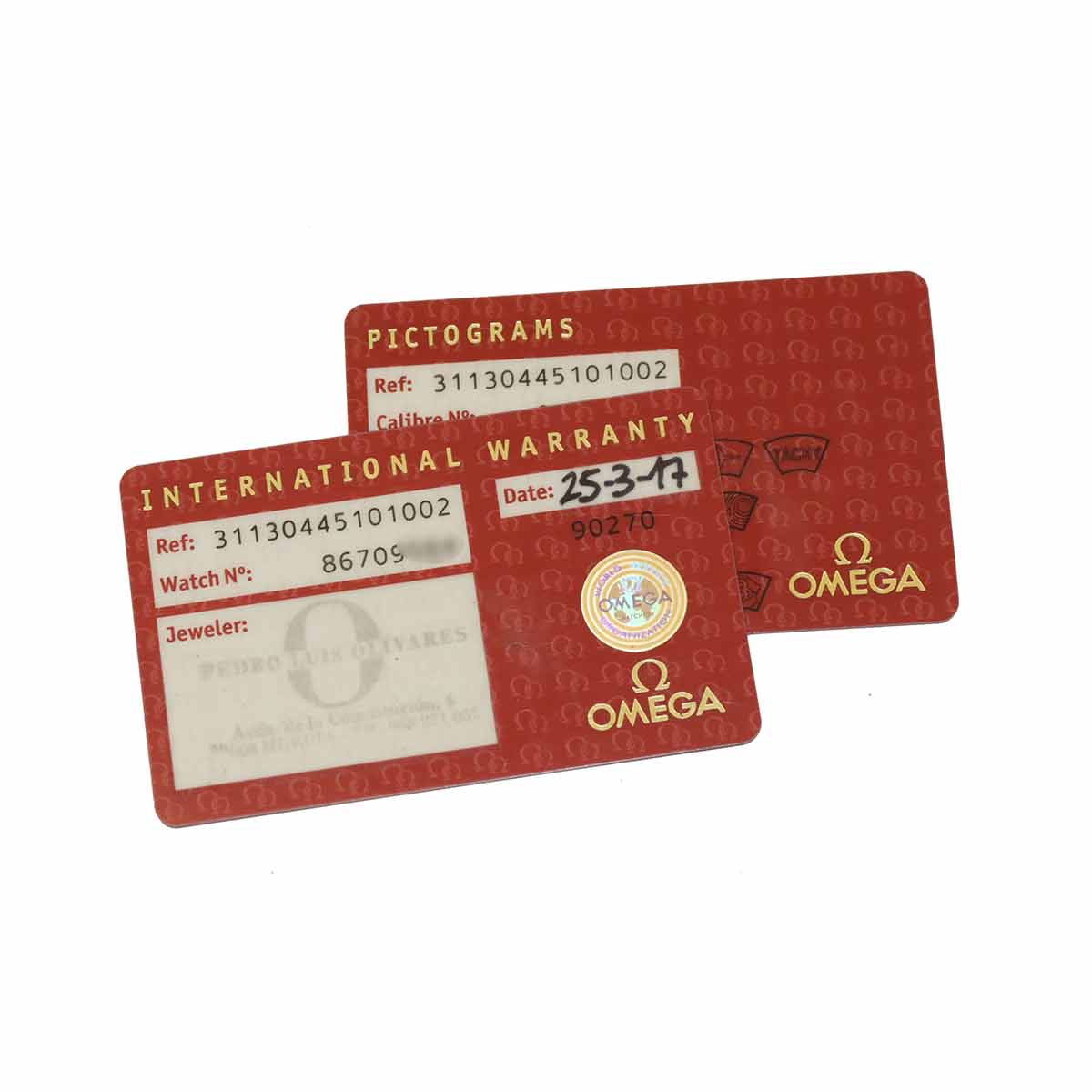 Speedmaster Moonwatch Co-Axial 311 30 44 51 01 002 Black Dial