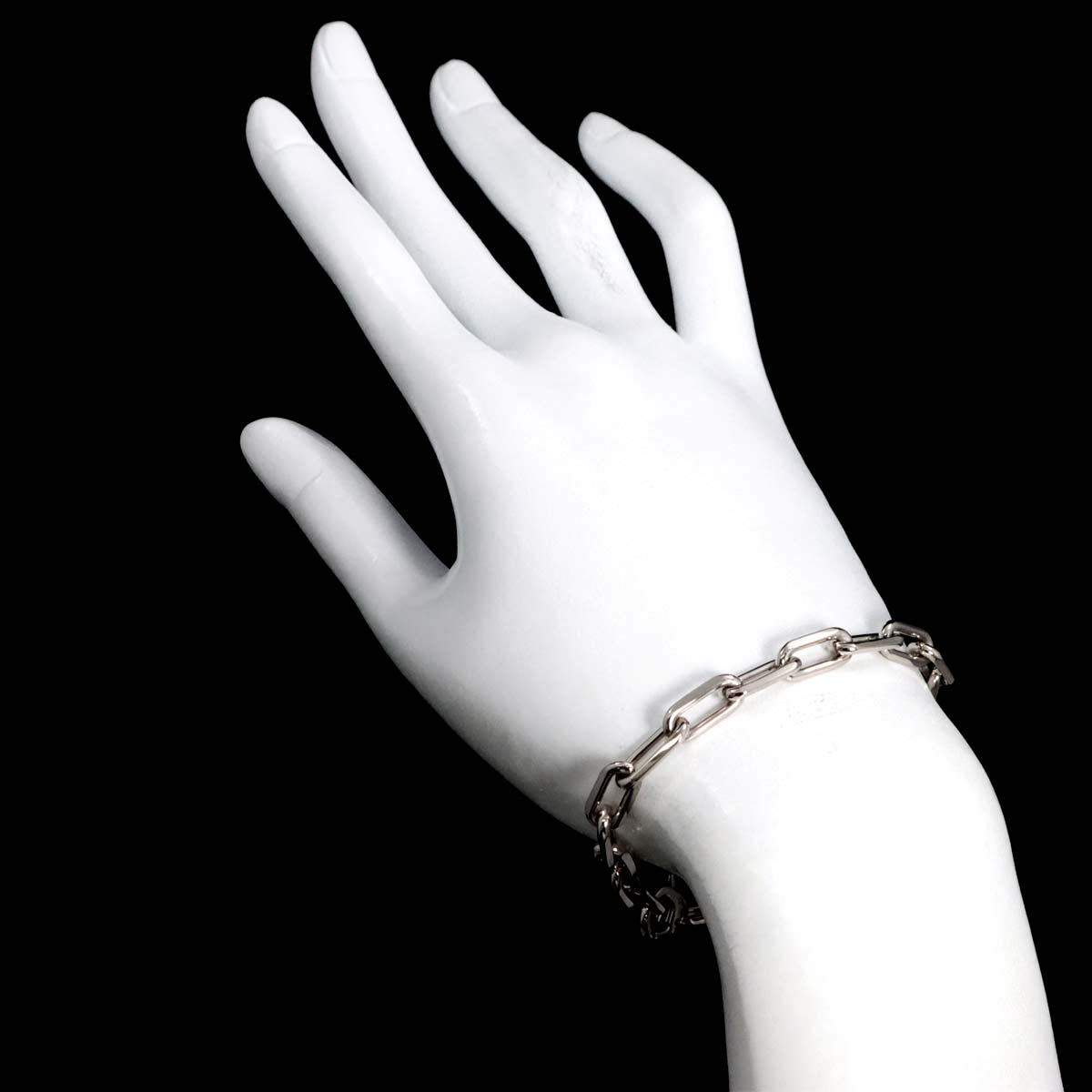 Santos Bracelet MM 18K White Gold 750