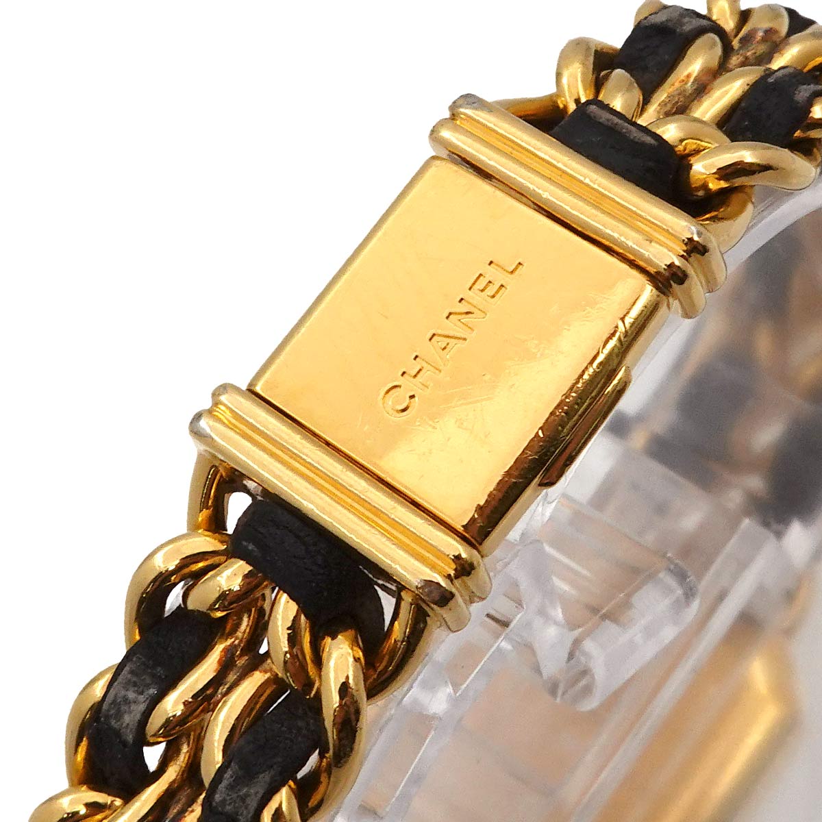 Premiere Size M H0001 Vintage Quartz Black Dial Ladies Watch