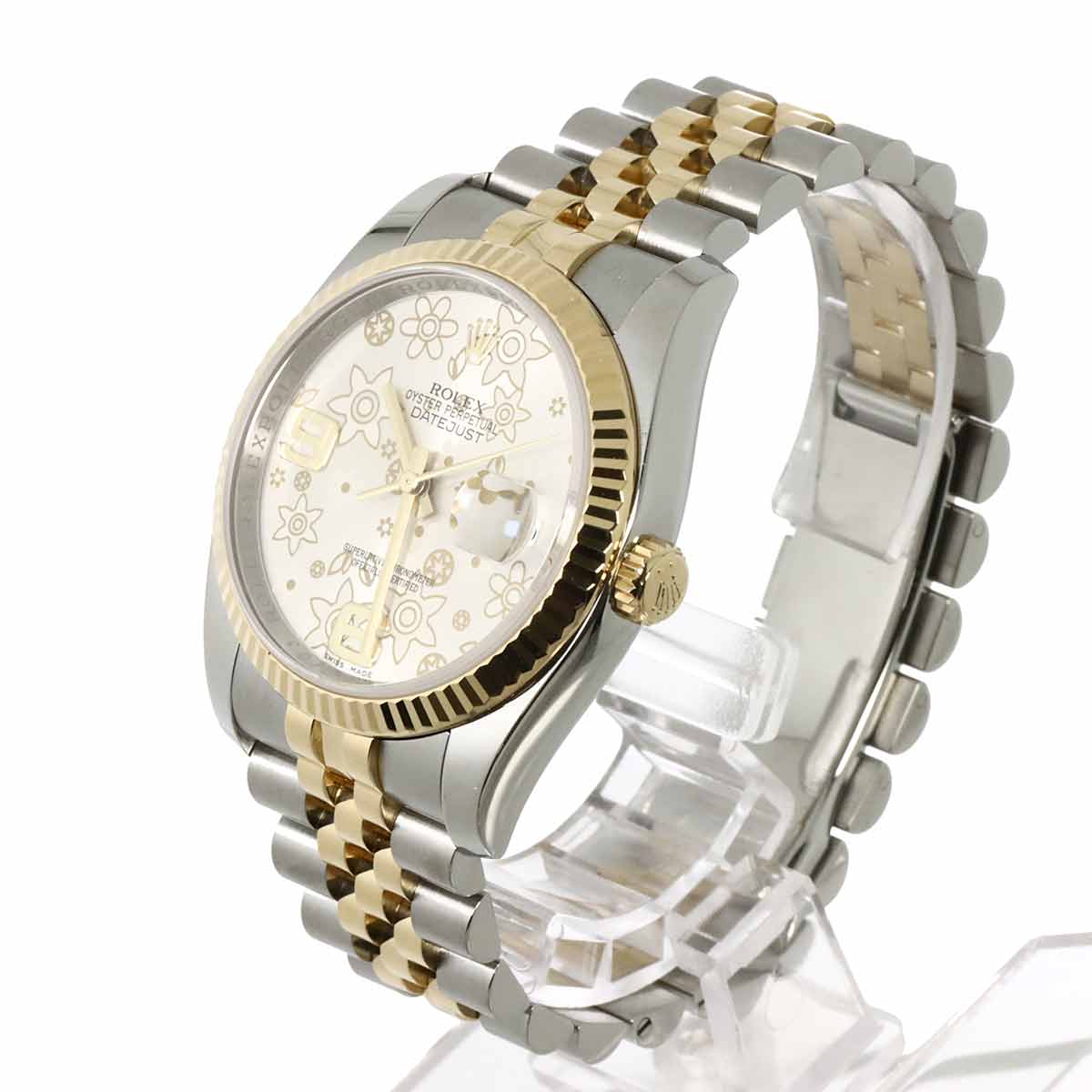 Datejust 116233 Serial G YG Automatic Sliver Dial Mens Watch