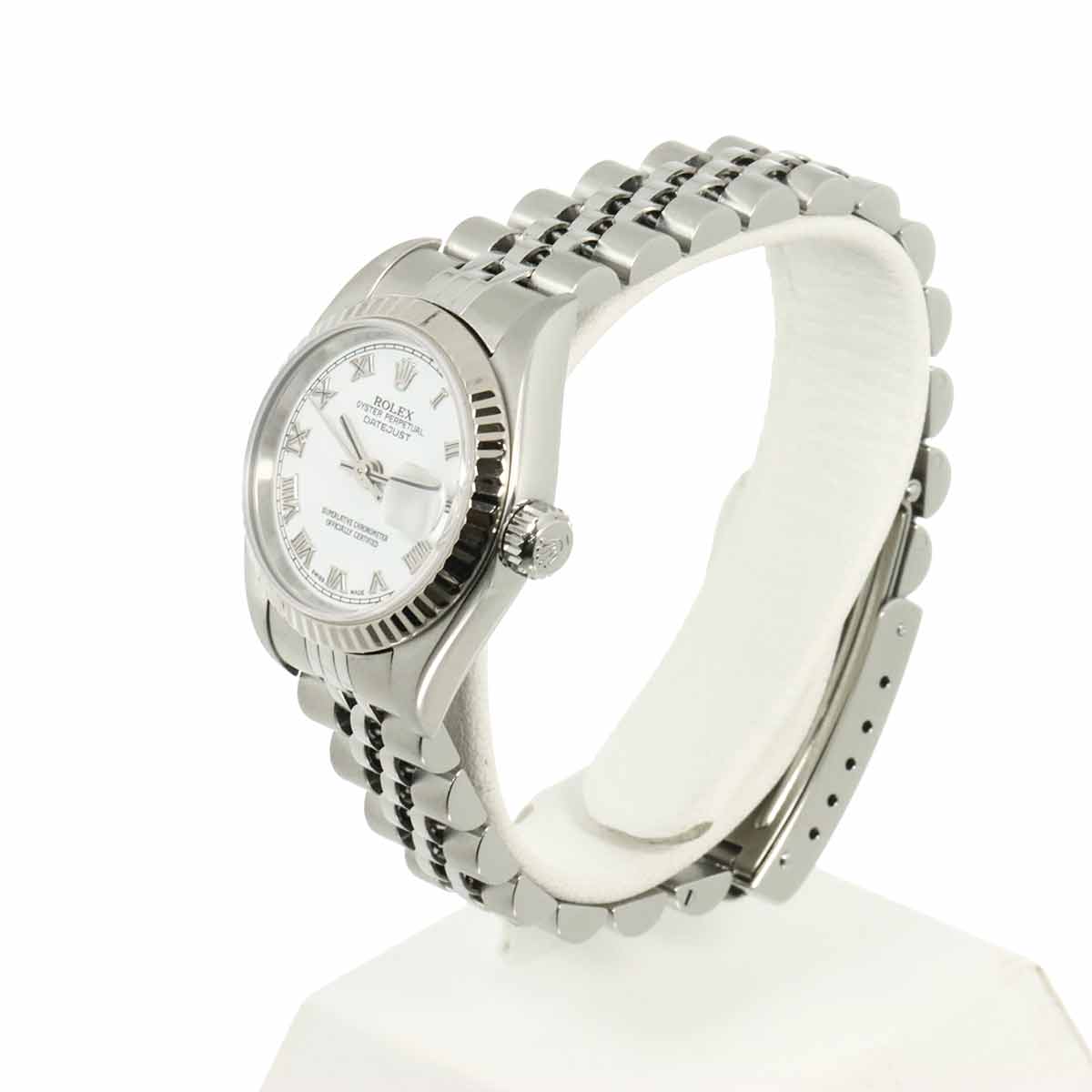Datejust 79174 Serial F 750 WG White Dial Ladies Watch