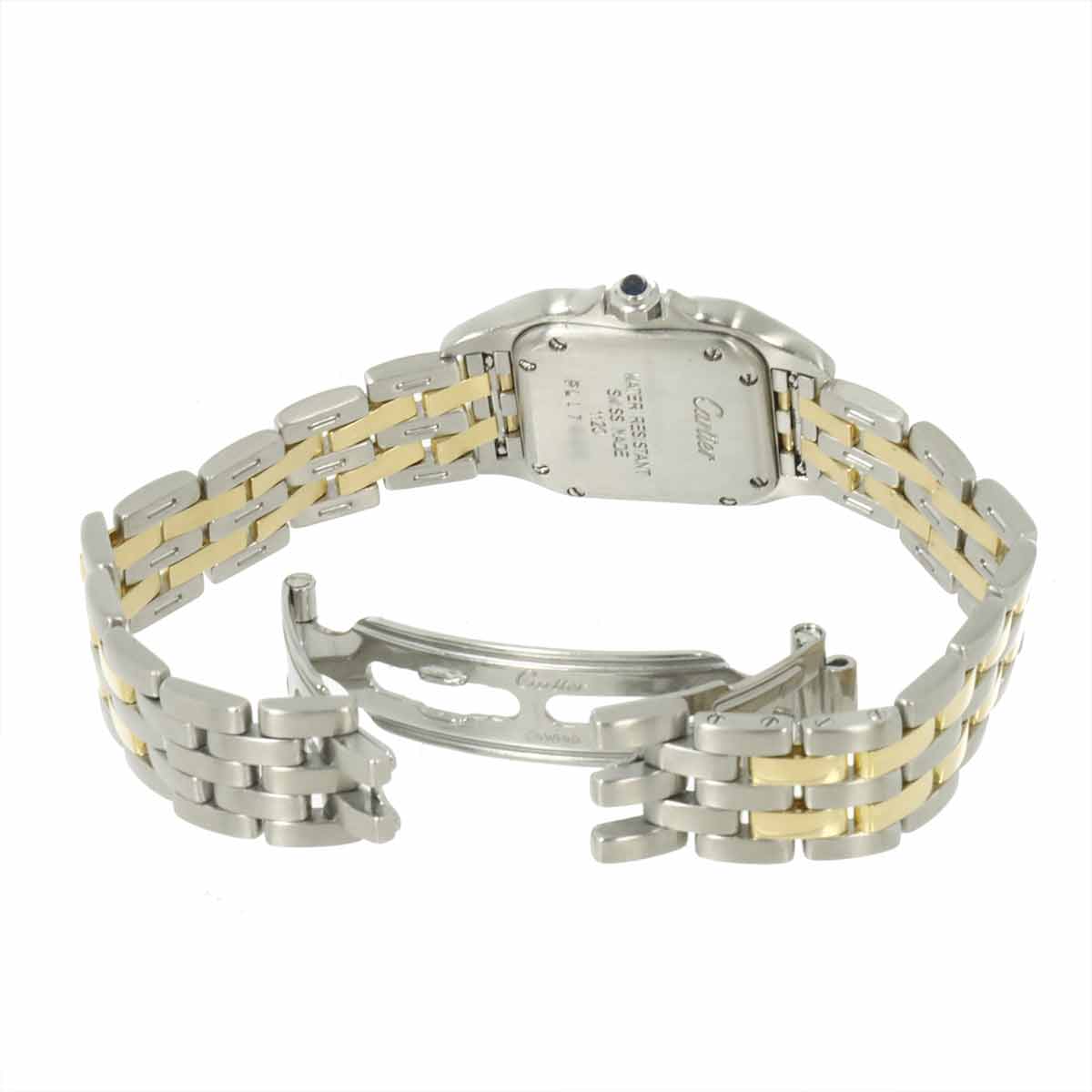 Panthere Two Row SM W25029B6 Quartz Cream Dial YG