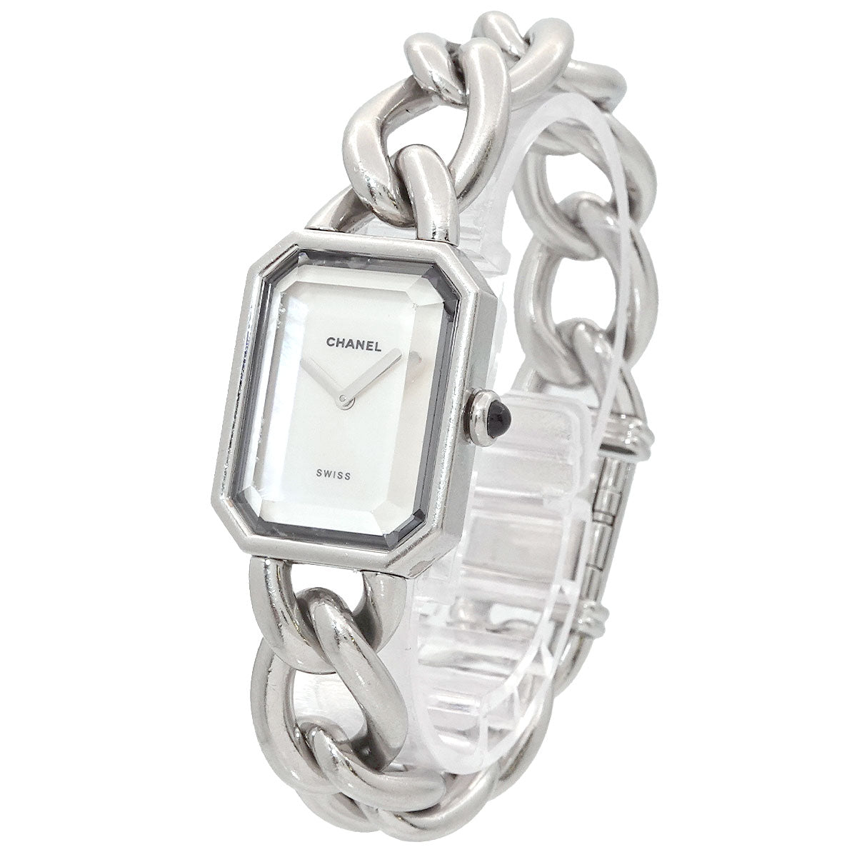Premiere Size M H1064 Quartz White Shell Dial Ladies Watch
