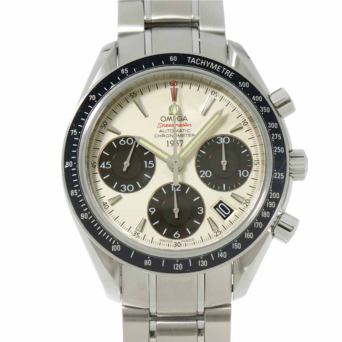 Speedmaster 323 30 40 40 02 001 Panda Date Automatic Watch