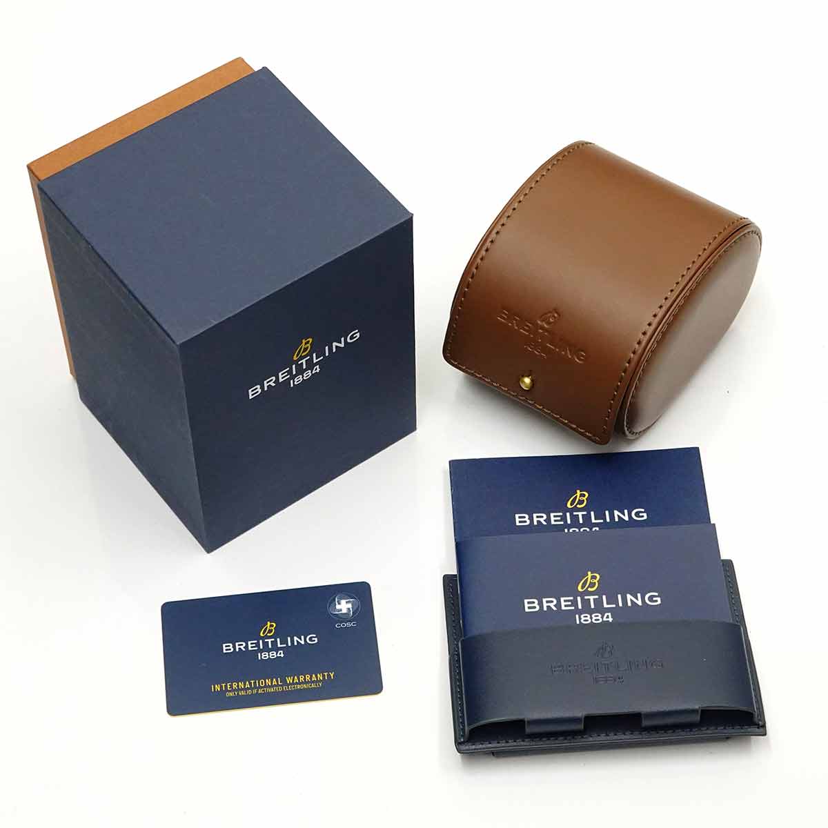 SuperOcean Heritage II AB2010 42mm Date Blue Dial Mens