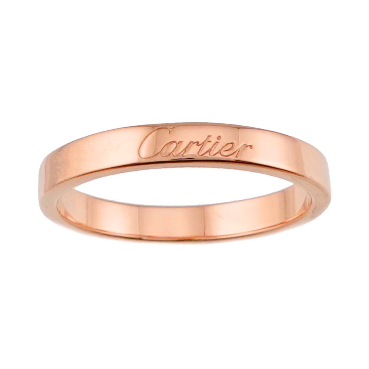 C de Ring 18K Pink Gold 750 Size57 7.75-8(US)