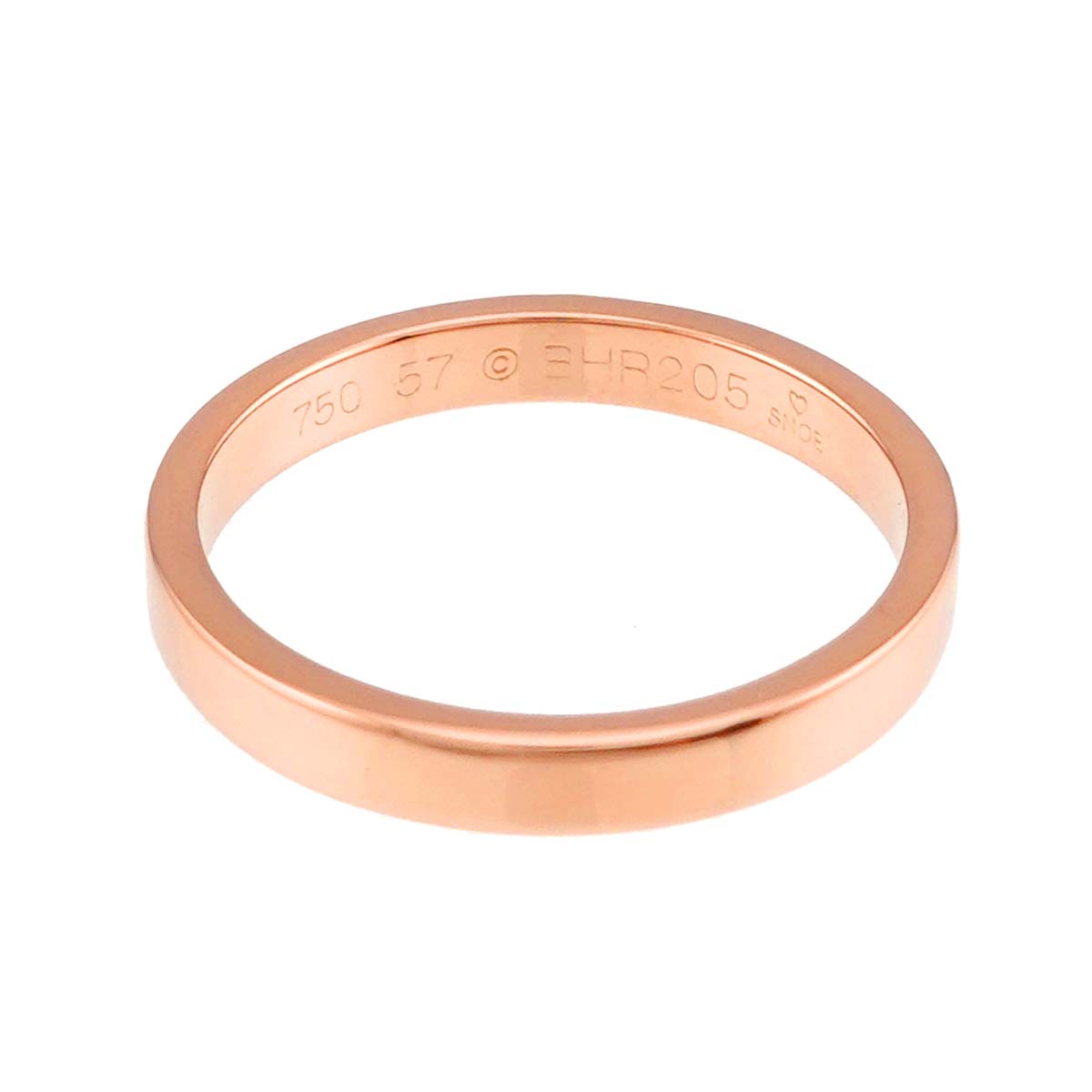 C de Ring 18K Pink Gold 750 Size57 7.75-8(US)