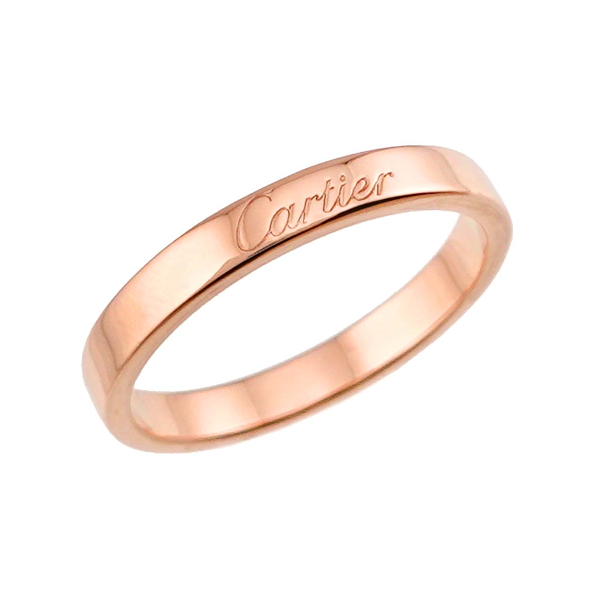 C de Ring 18K Pink Gold 750 Size57 7.75-8(US)