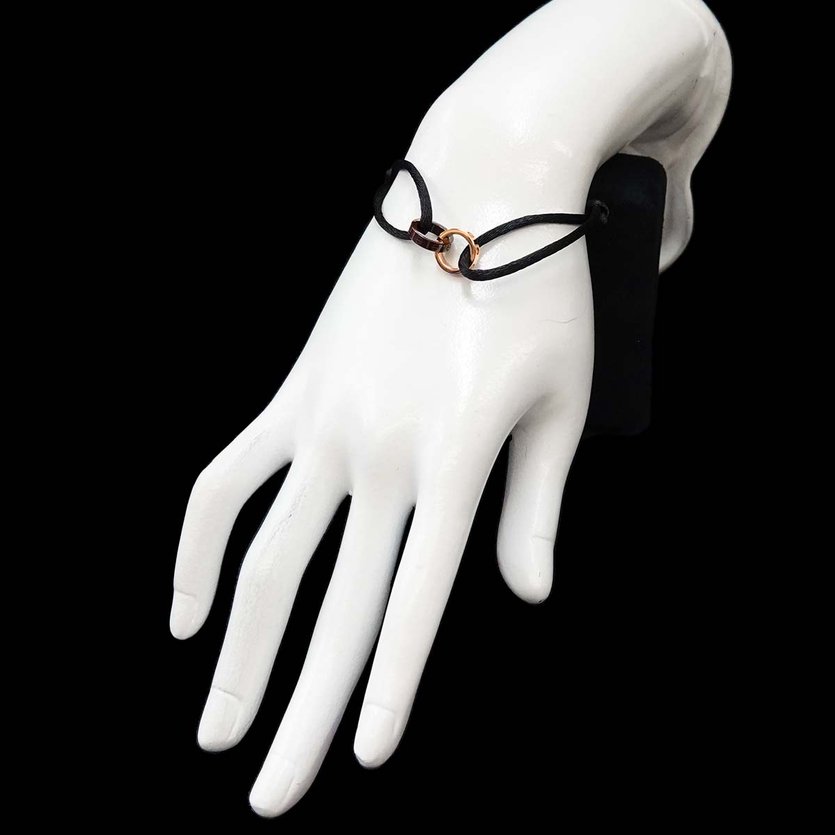 LOVE Diamond Bracelet ceramic 18K Pink Gold 750