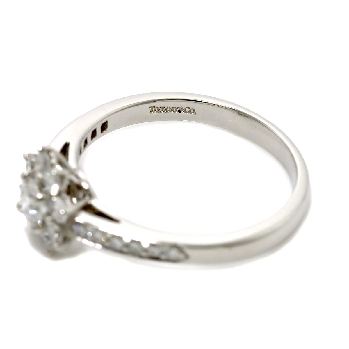 Flora Ring Pt Platinum size6.25-6.5(US)