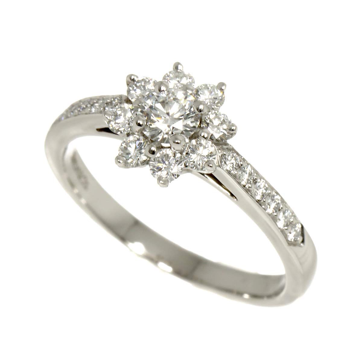 Flora Ring Pt Platinum size6.25-6.5(US)